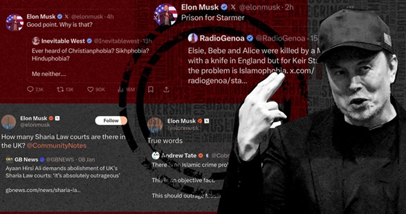 Elon Musk Ubah Platform X jadi Corong Islamofobia, Histeria Anti-Imigrasi, dan Propaganda Israel
